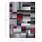 Flash Furniture Red 8' x 10' Modern Color Blocked Area Rug ACD-RGTRZ861-810-RD-GG - alternate 7